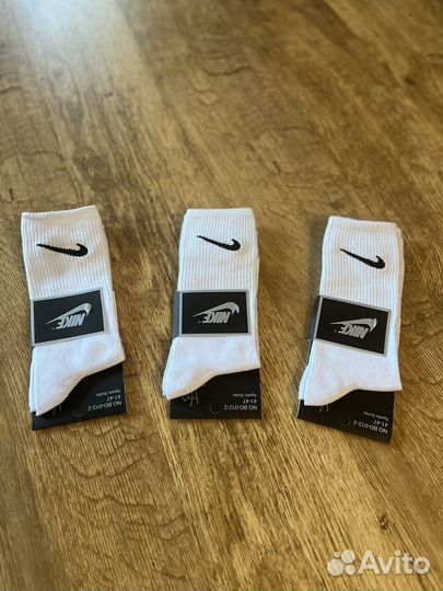 Носки Nike белые