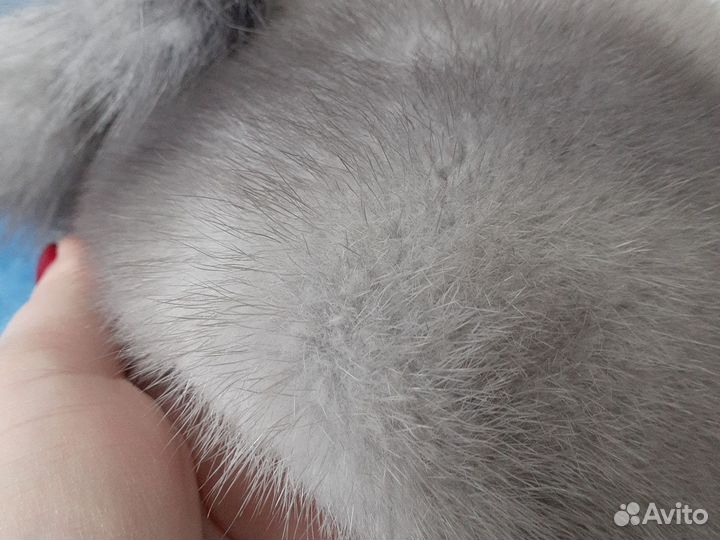 Шапка норковая женская