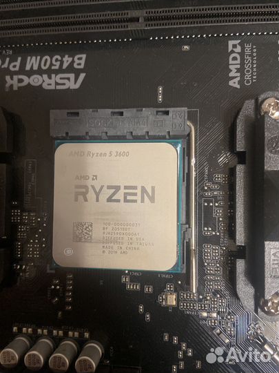 Процессор AMD ryzen 5 3600