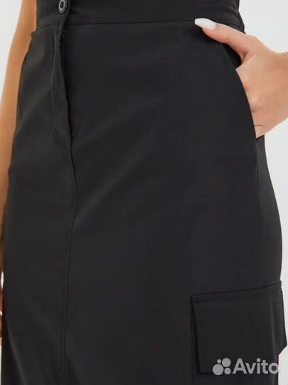 Юбка карго миди