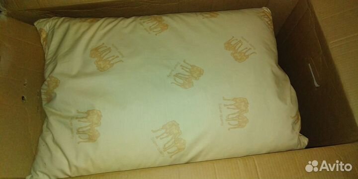 Подушки бархат, подушки пух перо