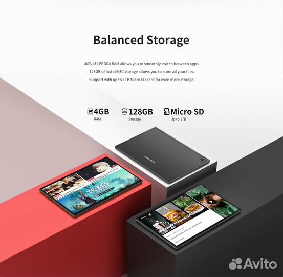 Планшет Teclast M40S 4/128GB LTE Black