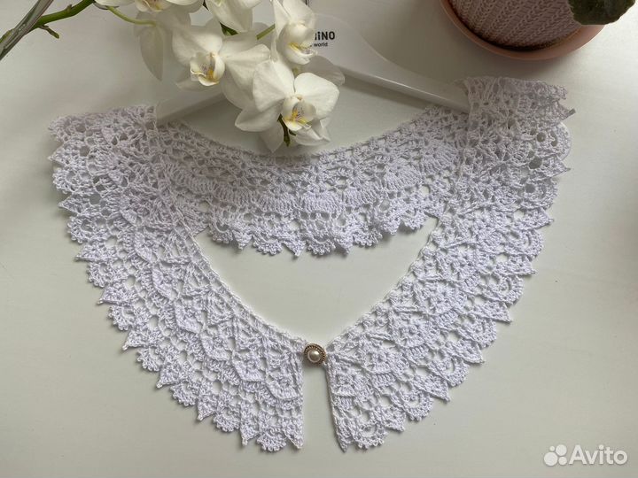 Воротнички кружевные
