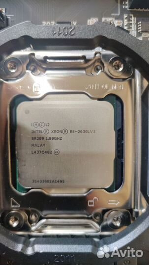 Материнская плата с процессором lga 2011v3