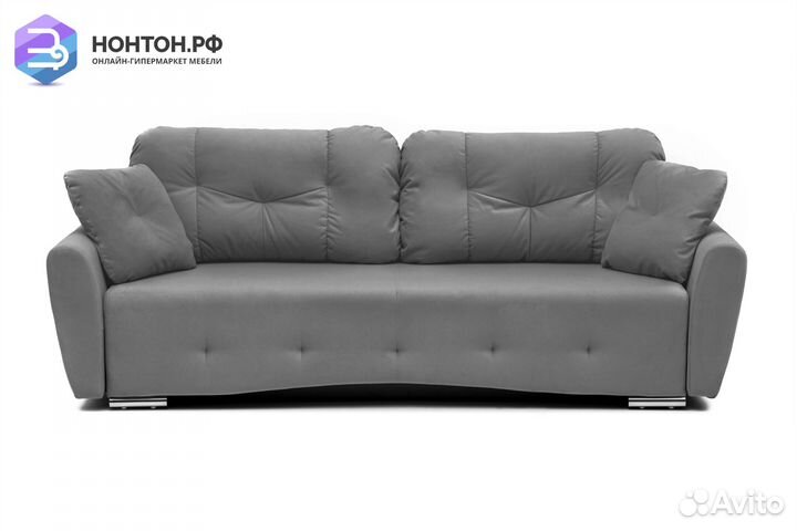 Диван еврокнижка Стингер светло-серый