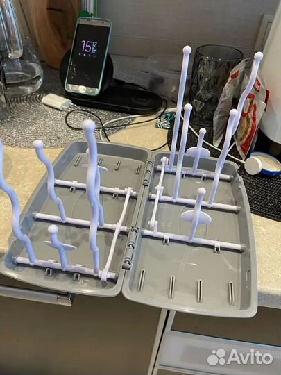 Сушилка для бутылок и сосок складная