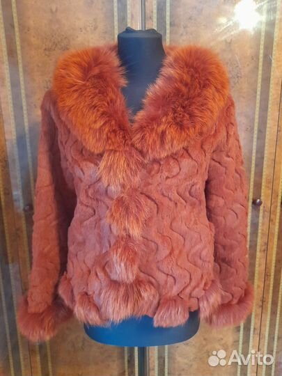 Шуба автоледи из кролика 44-46 р