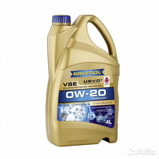 0w-20 Ravenol VSE 4л 508/509