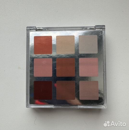 La meila палетка теней 9 шт нюд красные