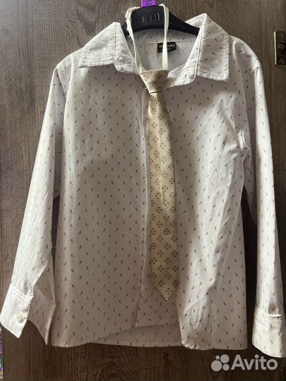 Рубашка праздничная с галстуком