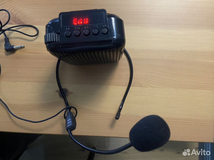 Мегафон на пояс с микрофоном рм-81