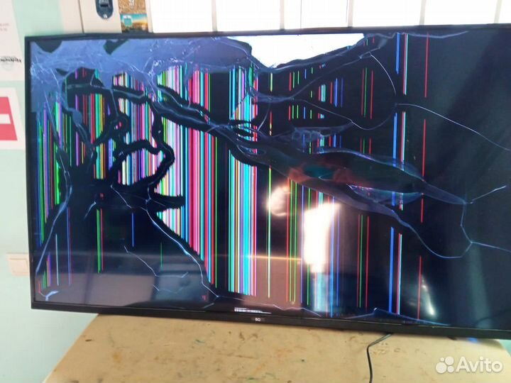 Телевизор BQ 55SU01B V1 по запчастям