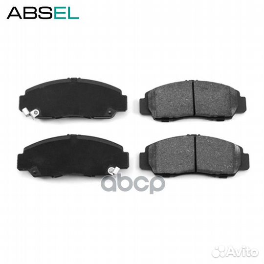Колодки тормозные передние hn420002 absel
