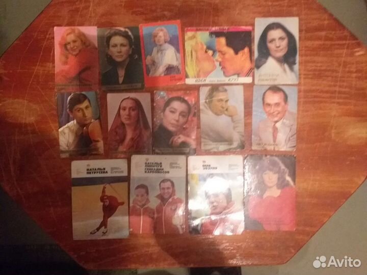 Календарики СССР