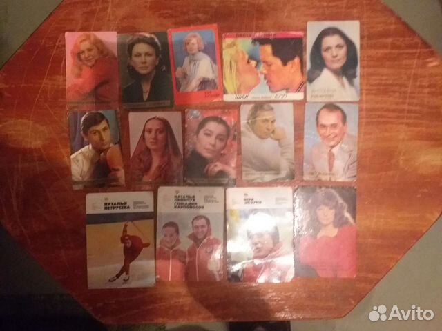 Календарики СССР