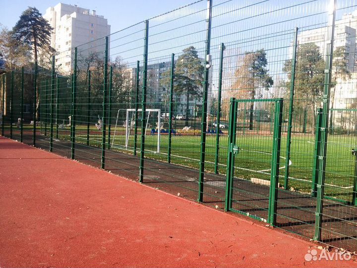 Металл. ограждения спорт. площадок Орехово-Зуево