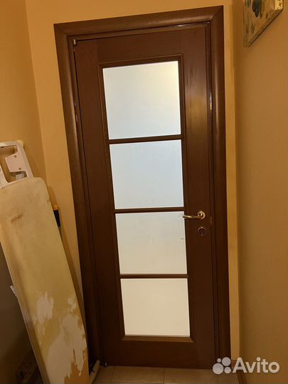 Межкомнатные двери бу 60, 75, 2*80