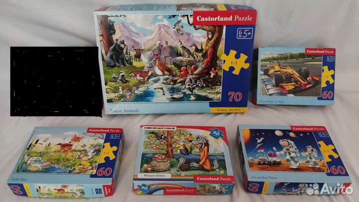 Пазлы ravensburger, castorland и др