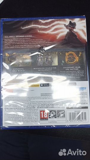Diablo 4 ps5 новый диск