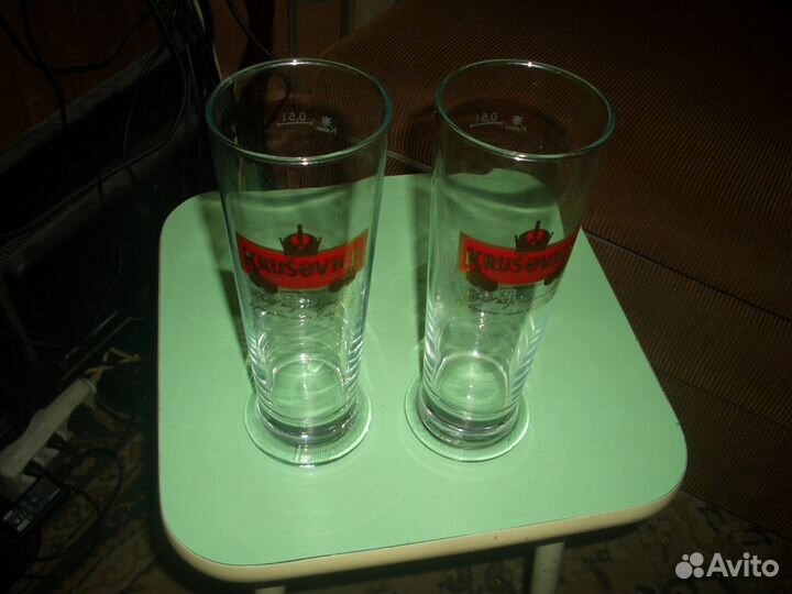 Бокалы Krusovice