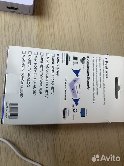 Конвертер vga hdmi