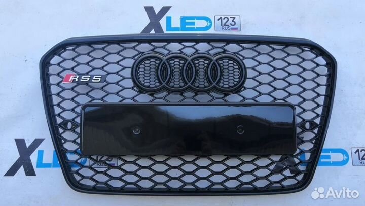Решетка радиатора Audi A5 RS5 2011-2016 Black