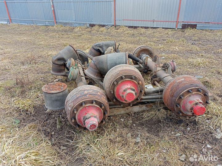 Ось для полуприцепа