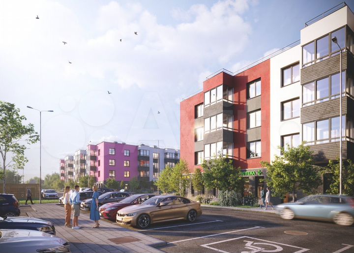 Квартира-студия, 26,3 м², 1/4 эт.