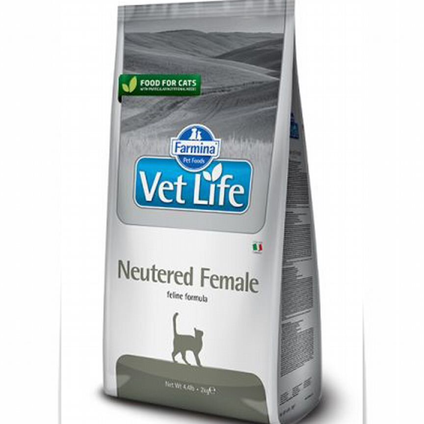 Farmina Vet Life Neutered Female Cat, 2 кг