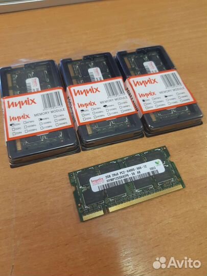 Hynix Sodimm ddr2 2gb (ноутбук)