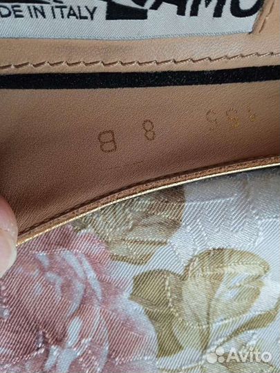 Туфли Salvadore Ferragamo 8 оригинал
