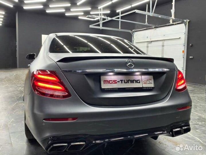 Тюнинг в стиле E63s на E-Class W213