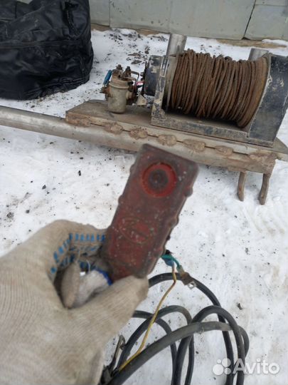 Лебёдка на Ниву