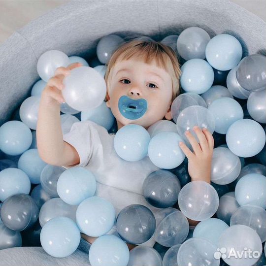 Мячики цветные для игр и бассейнов