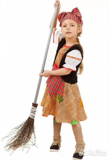 Костюм гриба, кузнечика, русский