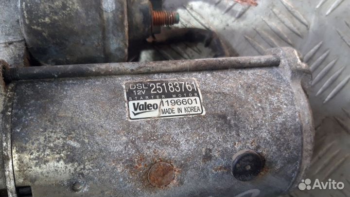 Стартер Z22D1 Opel Antara C145 2.2L дизель