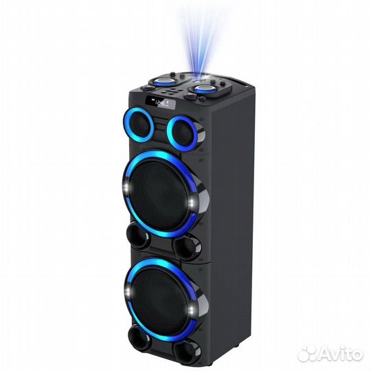 Напольная светящаяся колонка Mivo с караоке