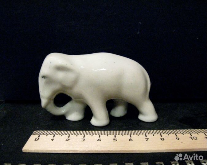 Слон Фарфор СССР/ Винтаж-Отличное Сост