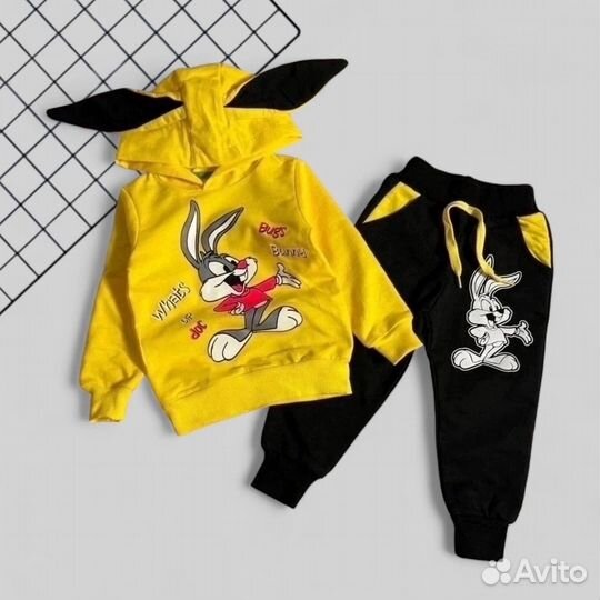 Костюм яркий для девочки, 86-122