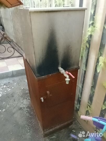 Печка для бани с баком