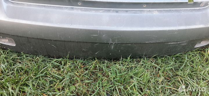 Задний бампер priora седан