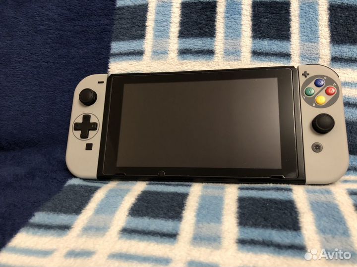 Прошитый Nintendo Switch Snes Edition + 128 Gb