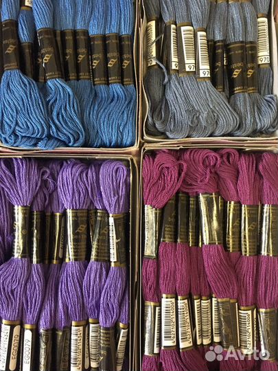 Мулине Bestex 21шт/8м. 5565шт/265 коробок