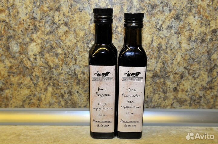 Сыродавленное масло из облепихи. Холодный отжим