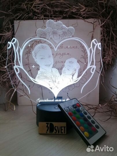 Фото ночник, светильник с фото