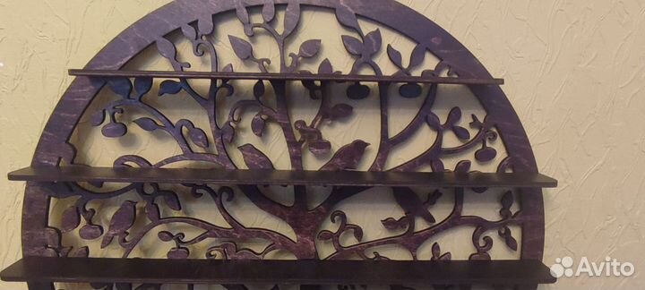 Полочка декоративная, полочки для лаков, косметики