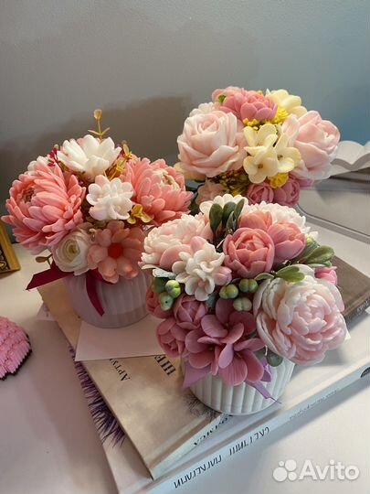 Букет из мыла