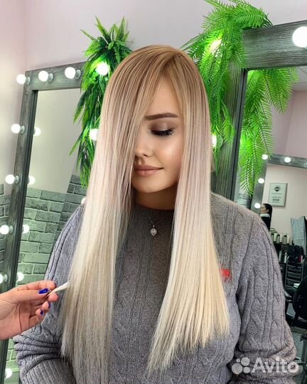 Шатуш, балаяж, эйртач Lebel Япония, Olaplex США