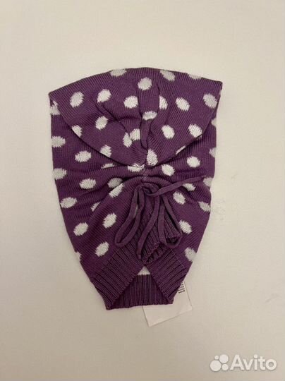 Новая демисезонная шапка для девочки 6 - 10 лет