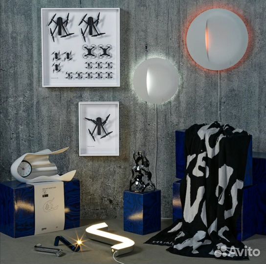 Икеа арт-ивент 2021 Бра, светодиодный, белый 30см